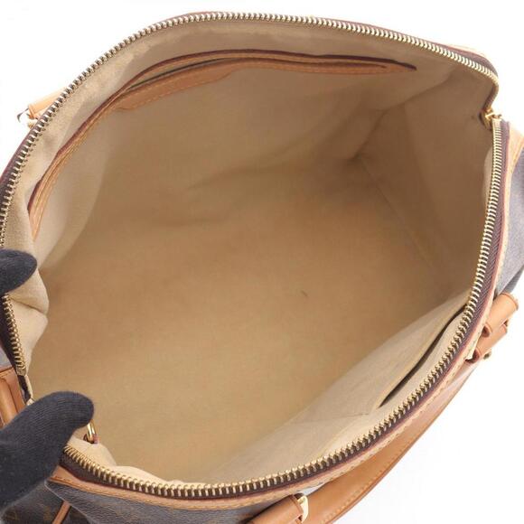 LOUIS VUITTON Brown Monogram Leather Bag - Picture 3 of 15